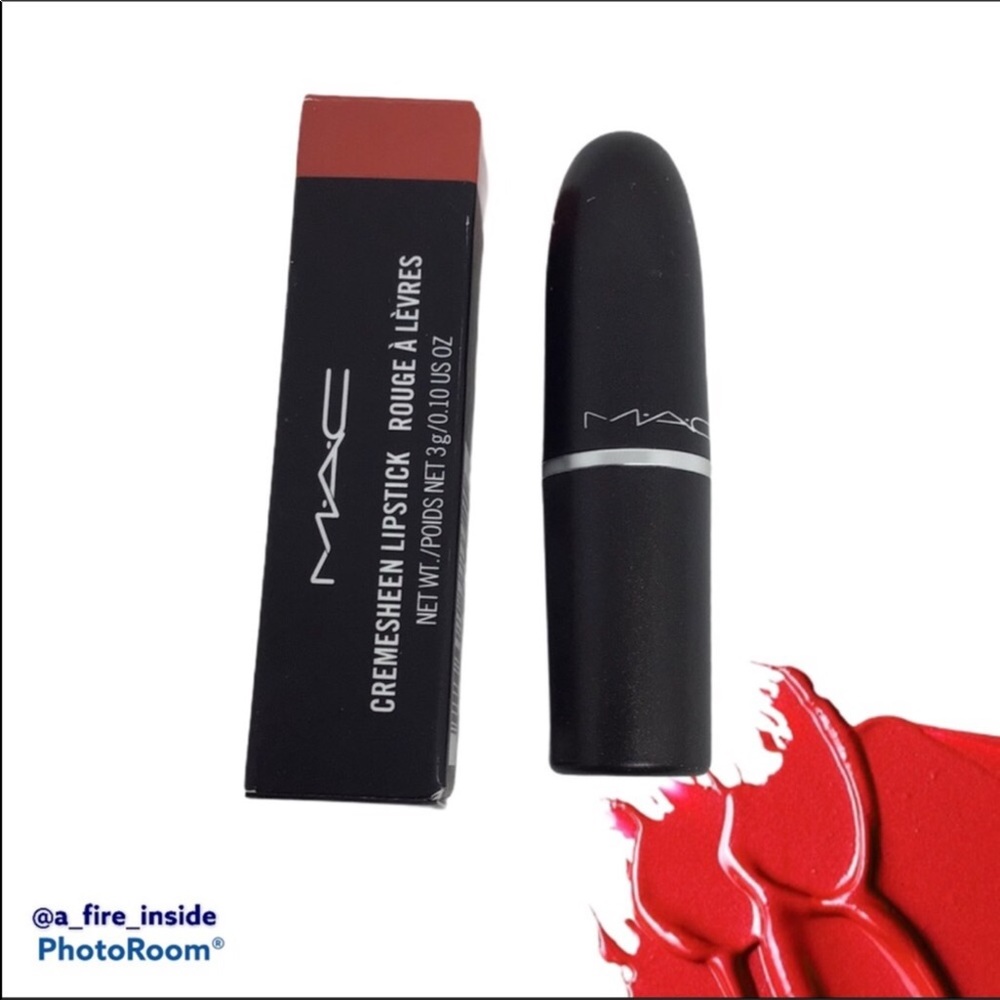 MAC COSMETICS CREMESHEEN LIPSTICK DOZEN CARNATIONS red - Picture 8 of 8